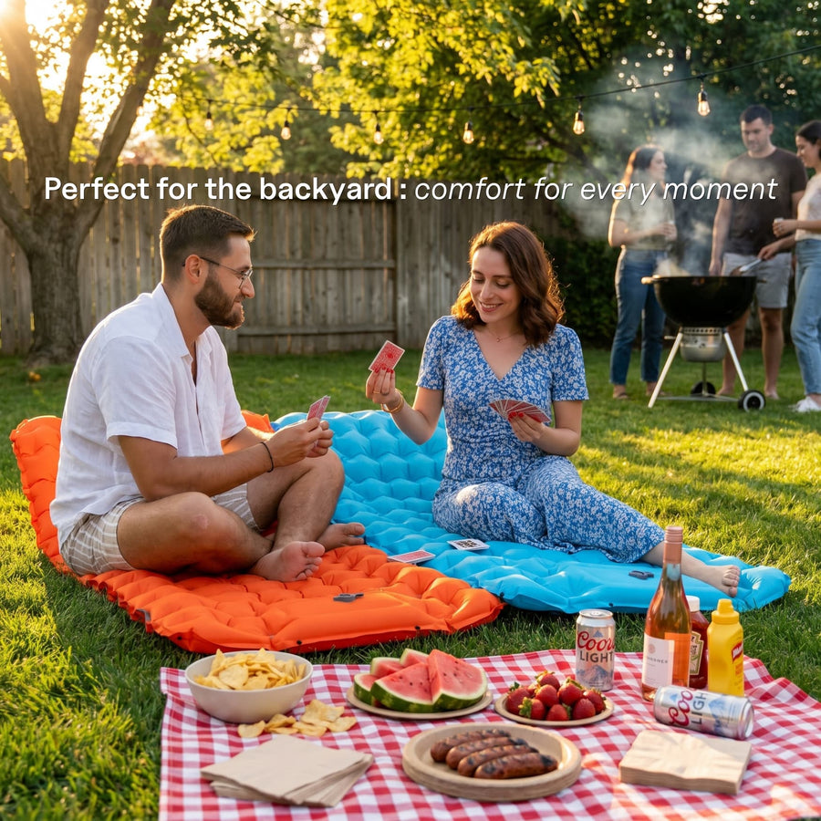 CloudyCoziya® Inflatable Outdoor Mattress