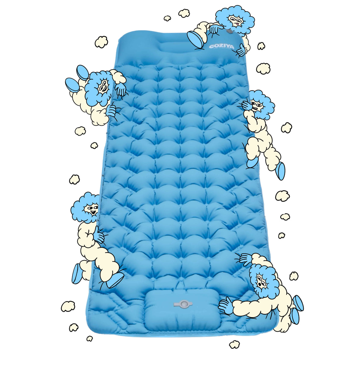 CloudyCoziya® Inflatable Outdoor Mattress