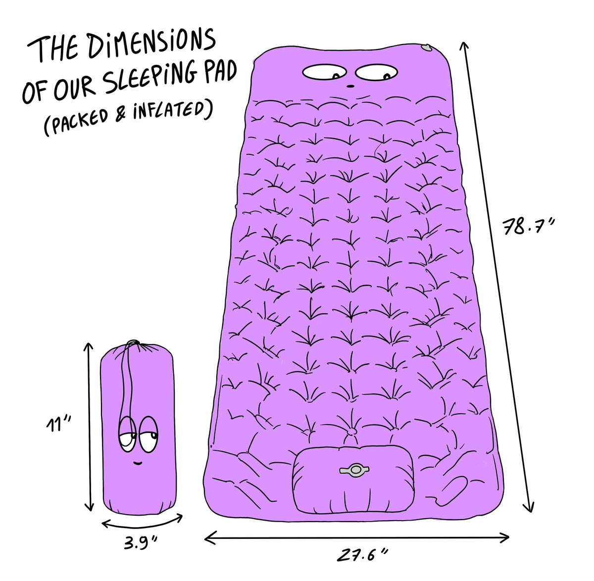 CloudyCoziya® Inflatable Outdoor Mattress